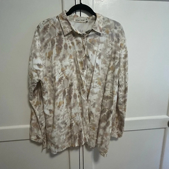 Johnny Was Relaxed Button Up Top - Picture 2 of 7